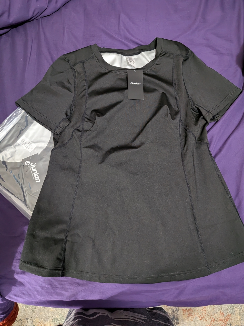 2 Women’s Waist Trainer Sauna Sweat Top Black